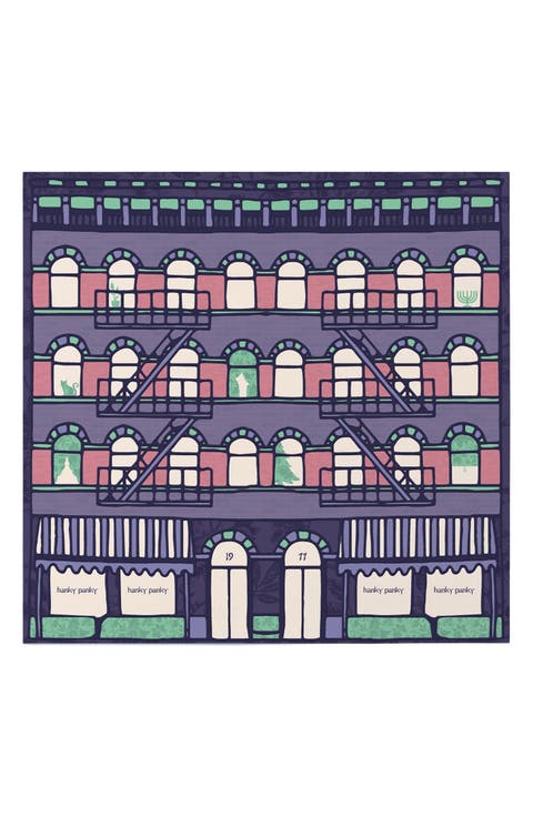 Holiday Advent Calendar Assorted 25-Pack Original Rise Thongs