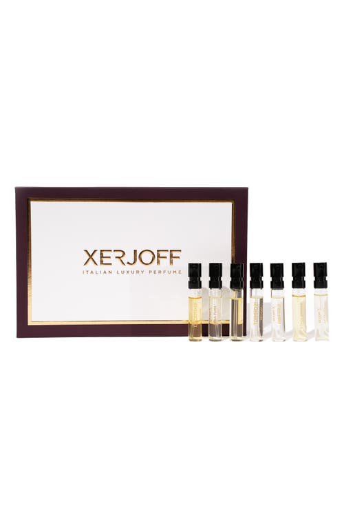XERJOFF XERJOFF BEST SELLERS 7-PIECE DISCOVERY FRAGRANCE SET