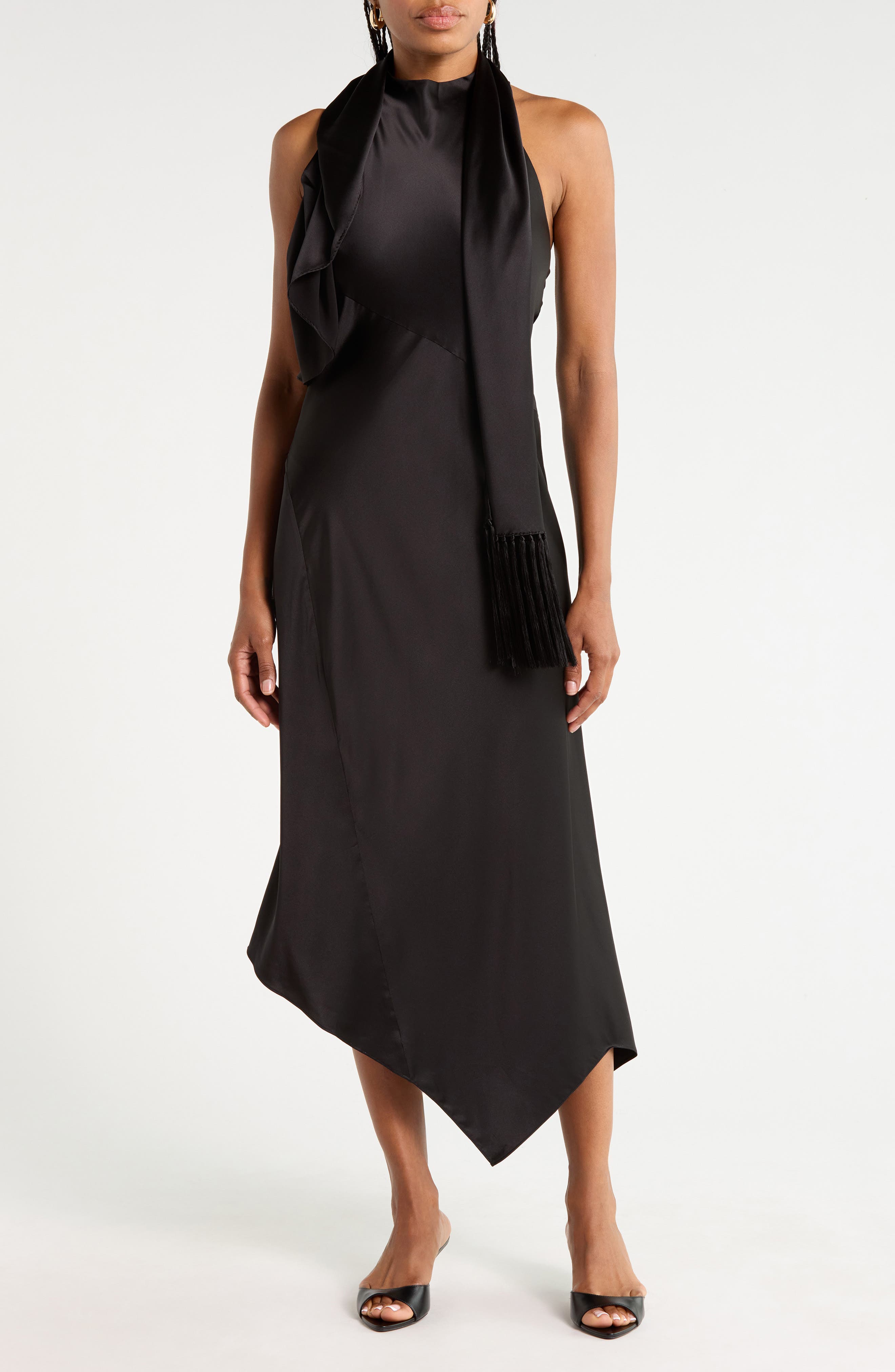 Wyndham Silk Blend Maxi Dress
