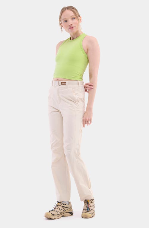 Halfdays Sunn Racerback Tank In Pistachio