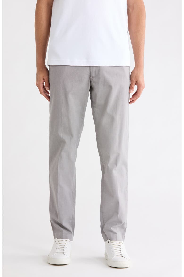 Kane Cotton Blend Chinos, Main, color, DARK GREY
