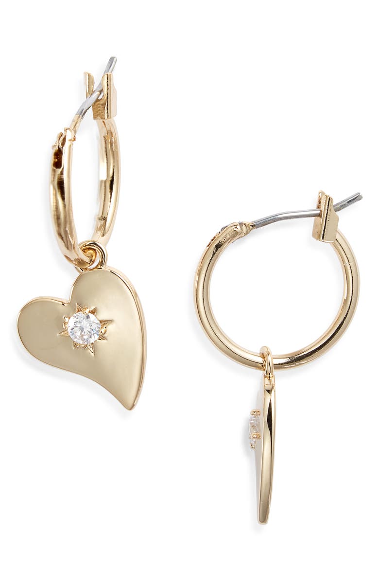 FRASIER STERLING Falling for You Hoop Earrings, Main, color, 