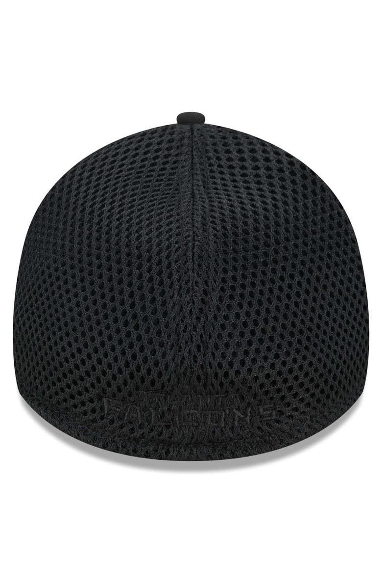 New Era Men's New Era Black  Atlanta Falcons  Main Neo 39THIRTY Flex Hat, Alternate, color, 