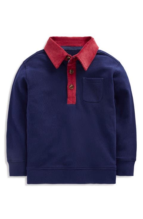 Kids' Collared Sweatshirt