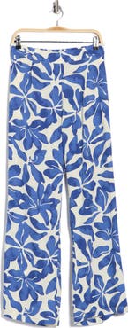 T Tahari Floral Wide Leg Pants