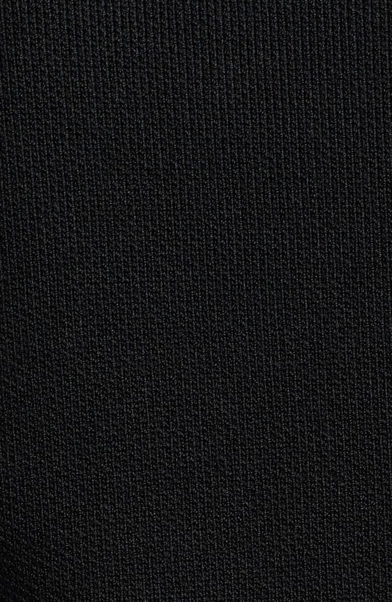 Elie Tahari The Rosa Embellished Neck Cardigan, Alternate, color, Noir