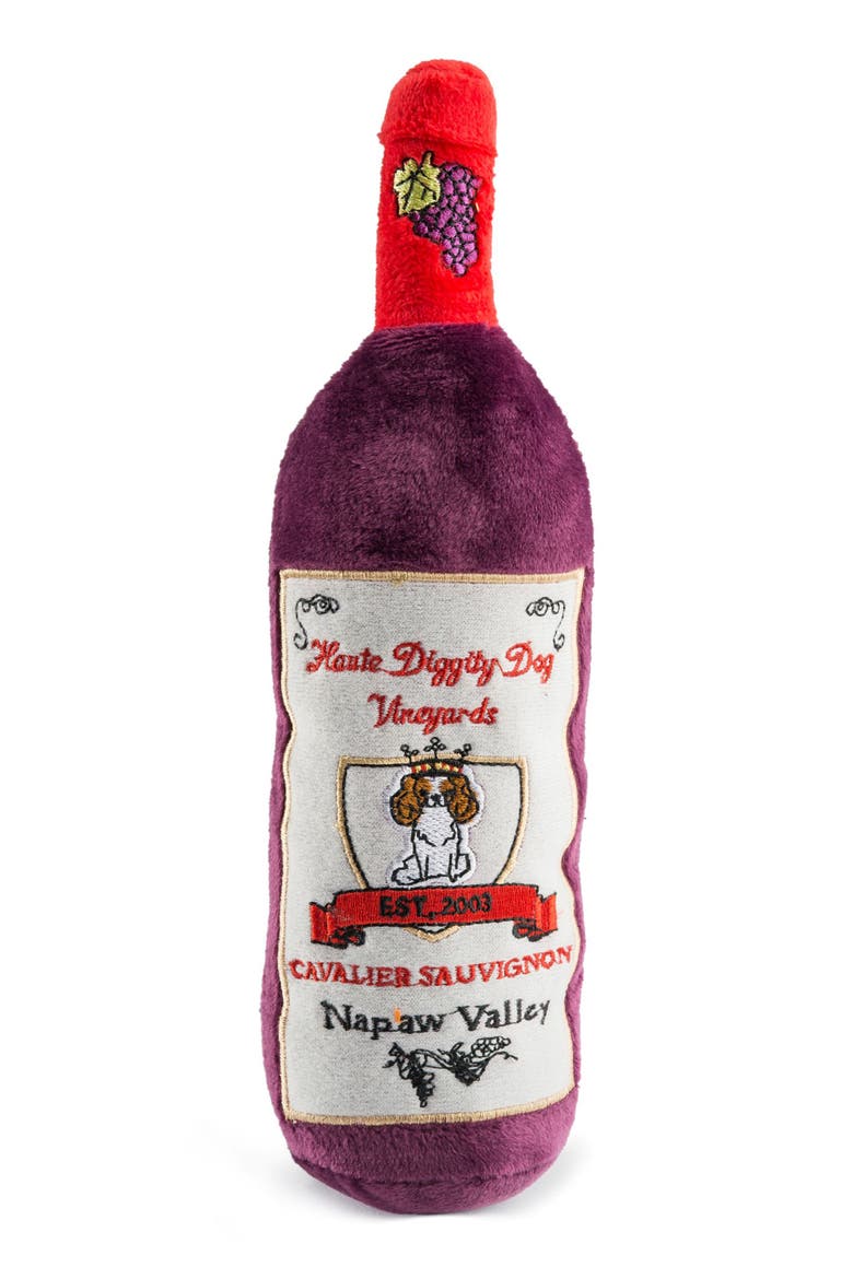 Cavalier Sauvignon Dog Toy, Main, color, PURPLE