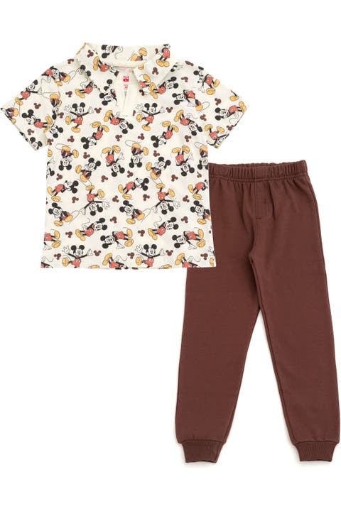 Mickey Mouse 2-Piece Polo and Pants Set