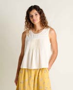 Toad & Co Manzana Pin Tuck Tank