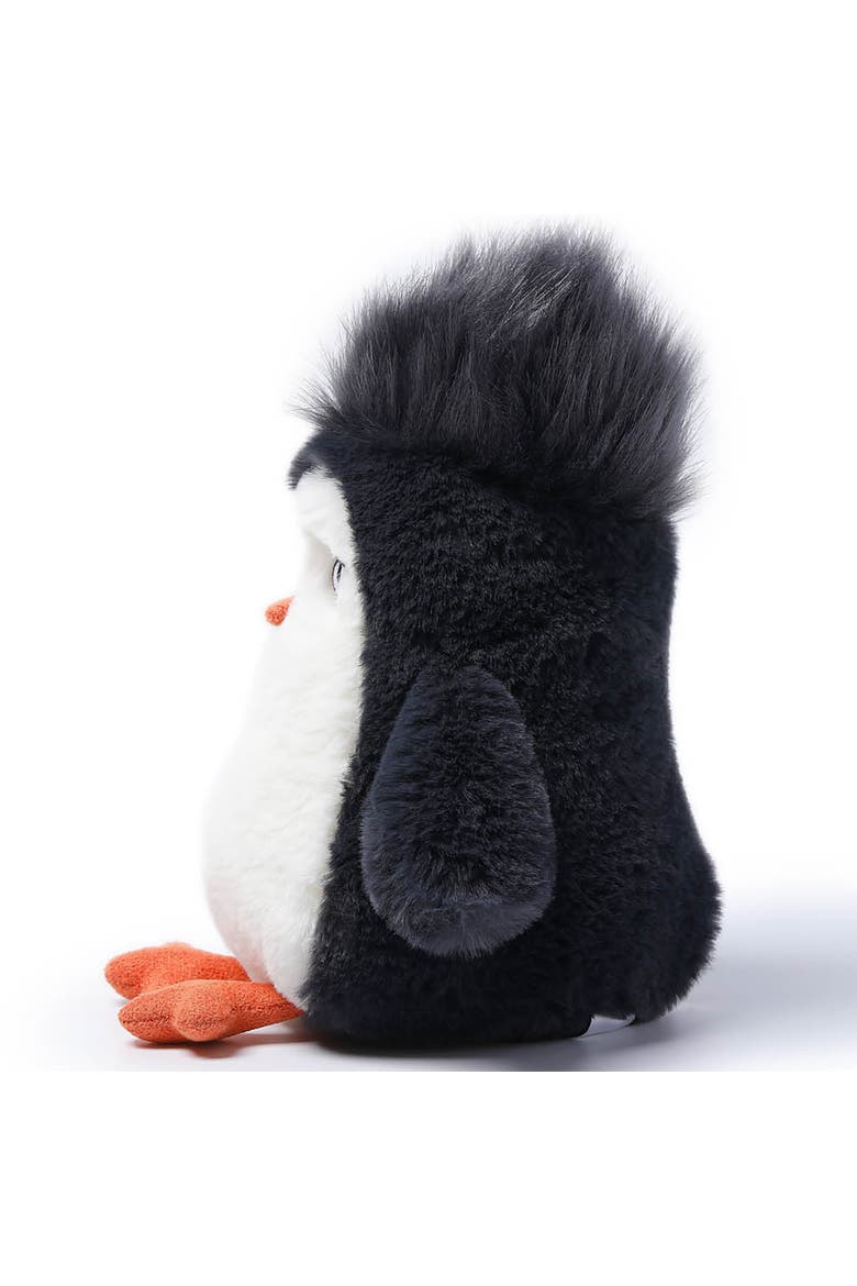 7 Inch Straight Hair Penguin Weighted Stuffed Animal, Alternate, color, Multicolored