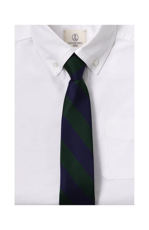 School Uniform Kids Stripe Pre Tied Tie