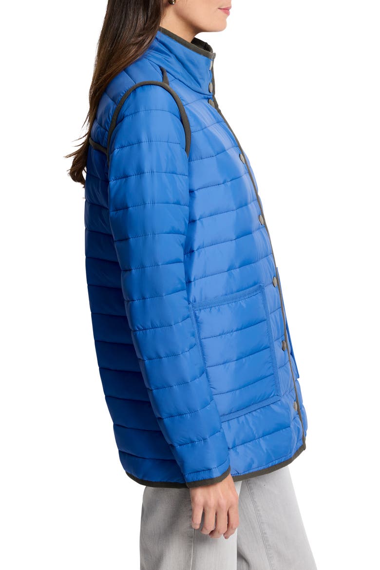 Allovette Reversible Quilted Jacket, Alternate, color, BLUE MULTI