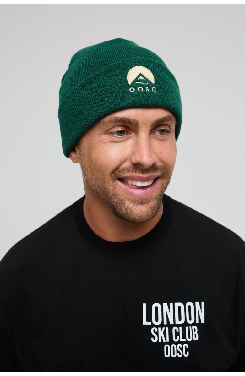 OOSC Classique Beanie - Forest Green, Alternate, color, Forest Green