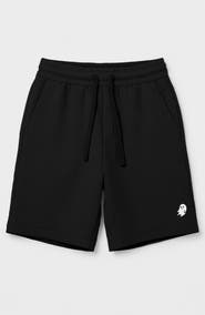 Dalix Mens Ghost Relaxed Fleece Sweat Elastic Shorts