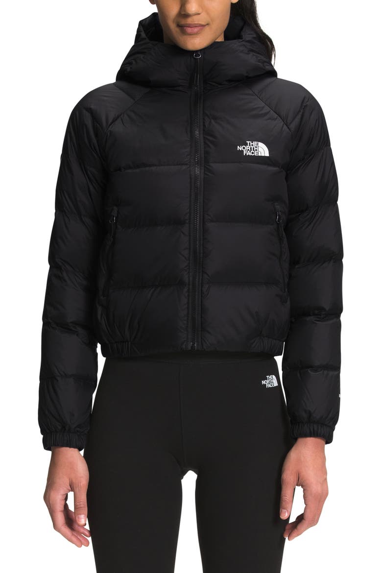 Hydrenalite Hooded Down Jacket, Main, color, TNF BLACK