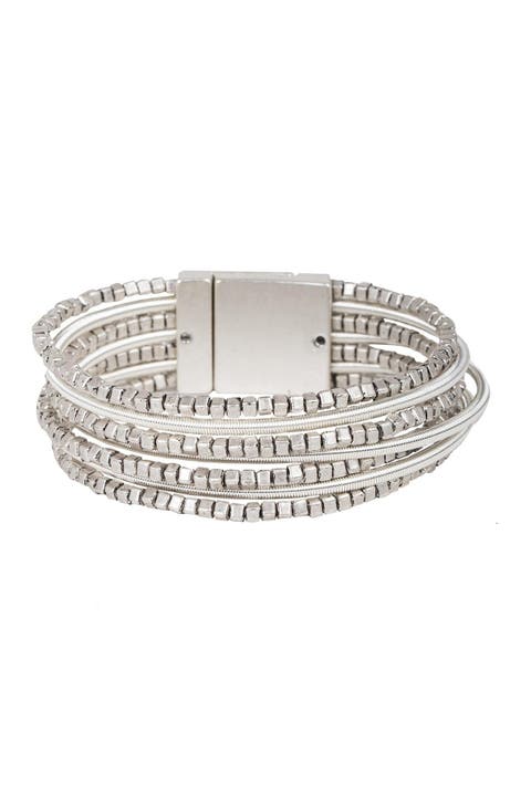 Scarlett Beaded Layered Wrap Bracelet