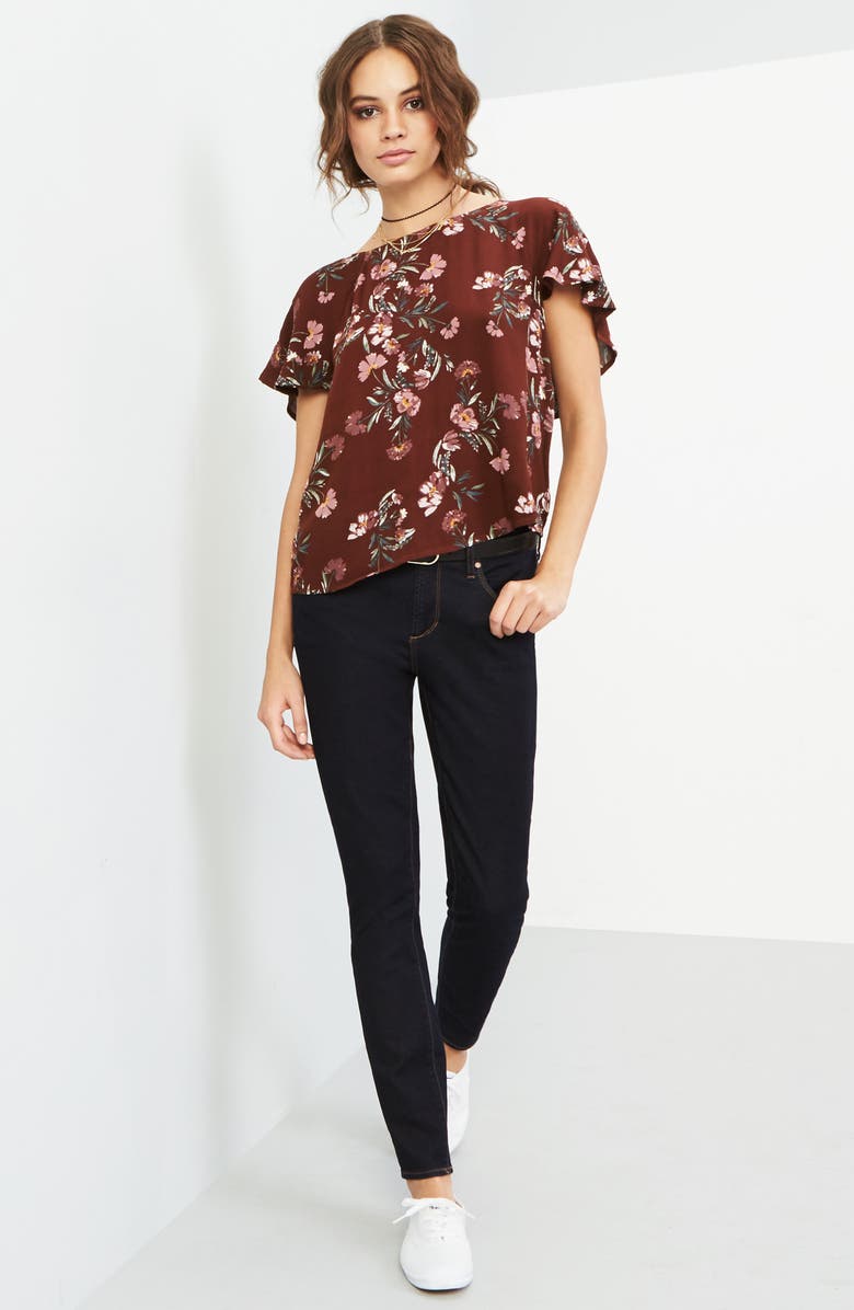 Articles of Society 'Sarah' Skinny Jeans, Alternate, color, 