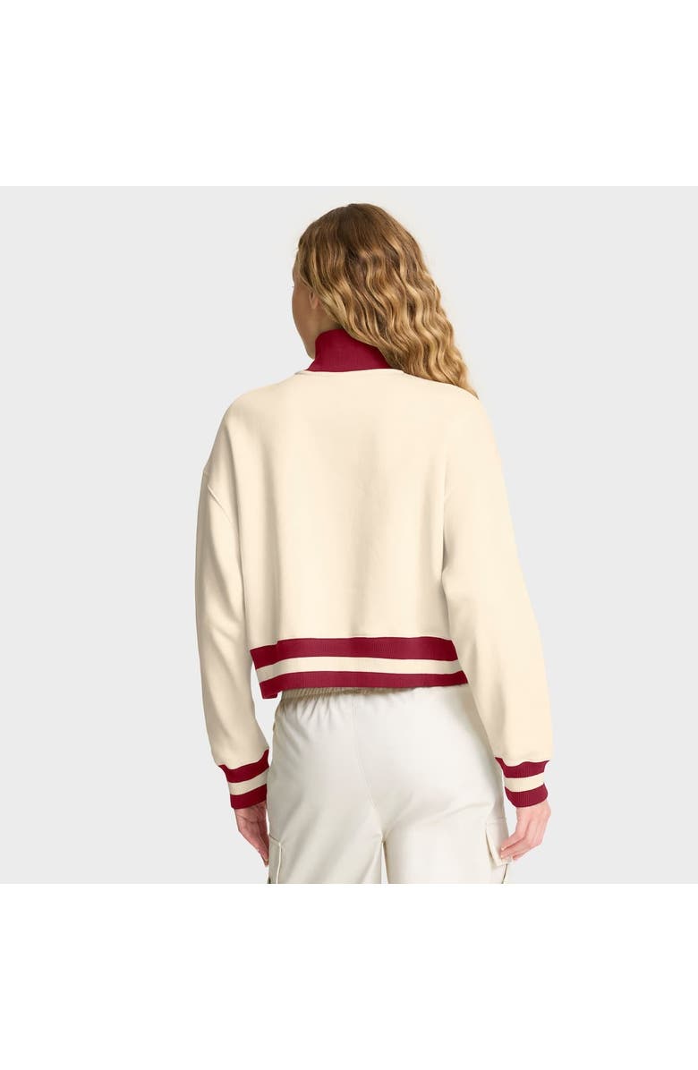 Nike Women's Nike Tan USC Trojans Legacy Half-Zip Sweatshirt, Alternate, color, 