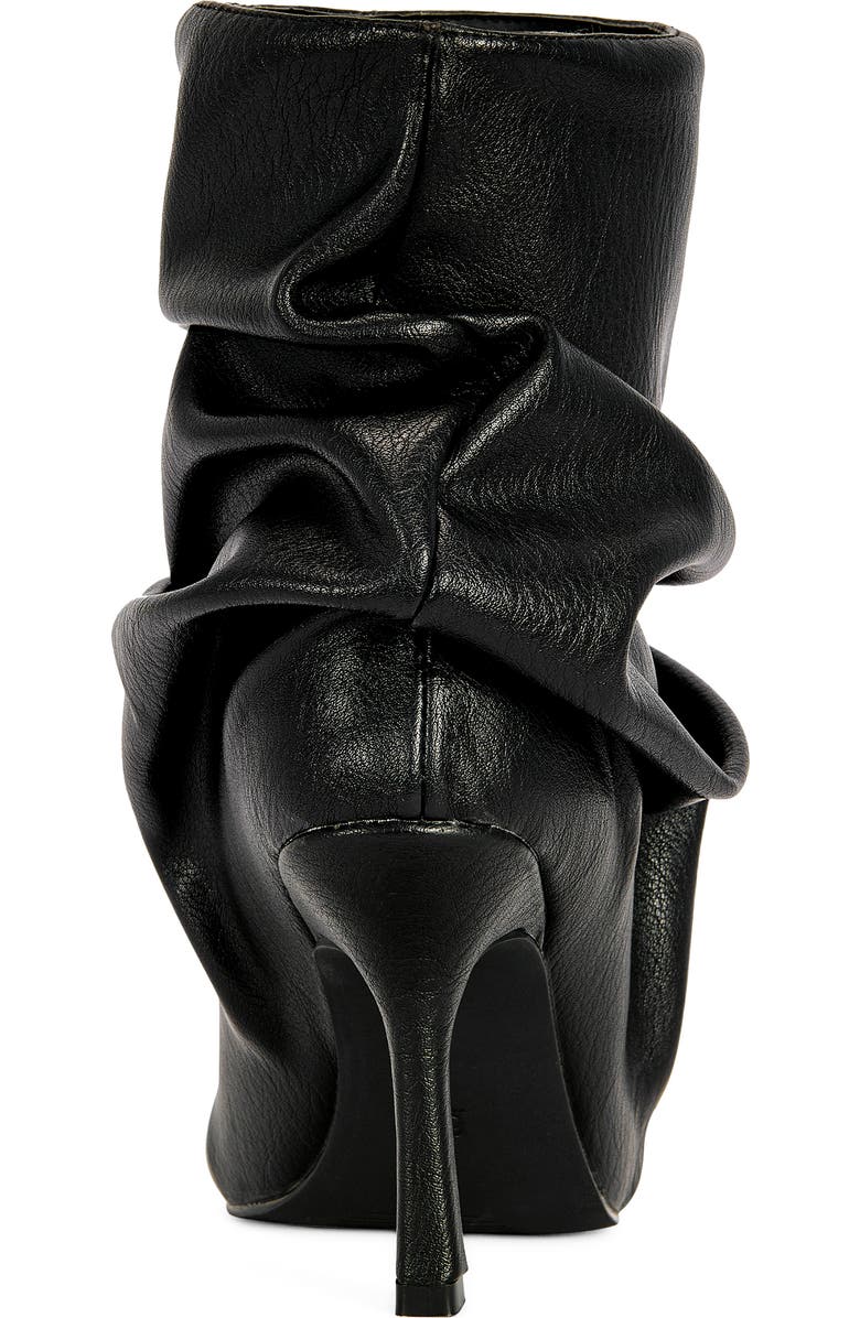 AZALEA WANG Apex Slouchy Open Toe Bootie, Alternate, color,