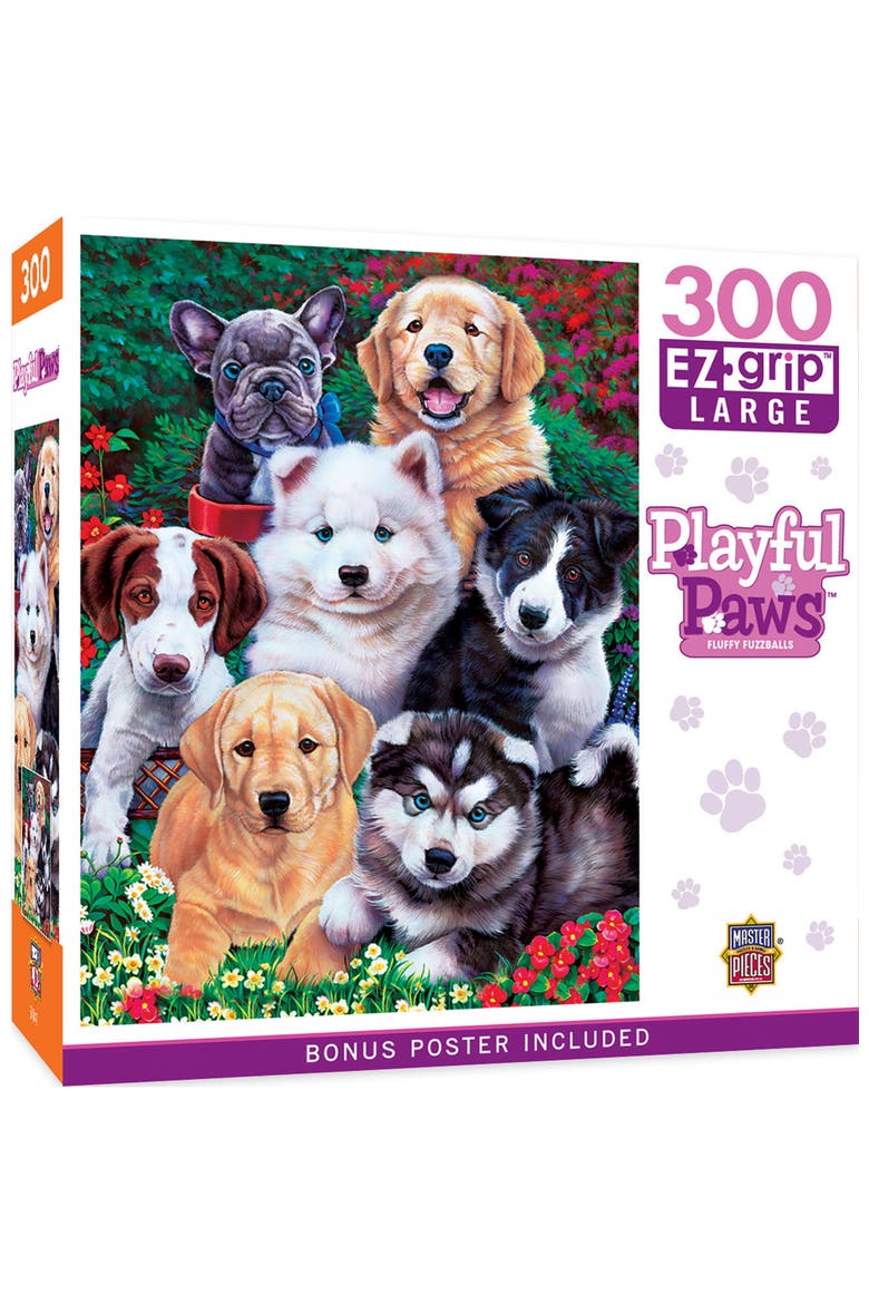 Fluffy Fuzzballs 300 Piece Jigsaw Puzzle, Main, color, Multicolor