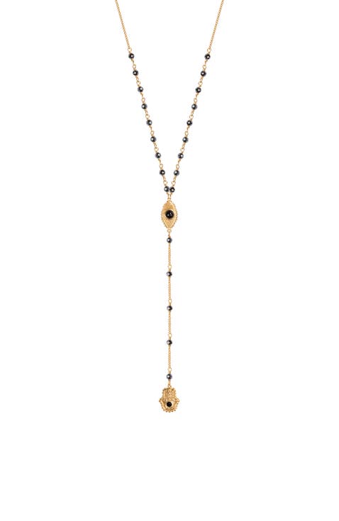 Spiritual Resilience Gold Plated Rosary Necklace