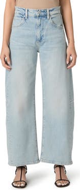 PAIGE Arellia High Waist Skimmer Barrel Jeans