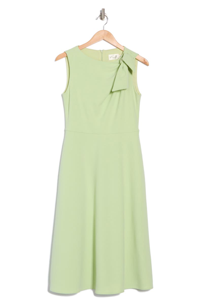Eliza J Bow Detail Midi Dress, Alternate, color,