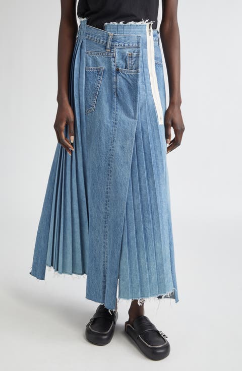 Remake Denim Mark VI Maxi Skirt