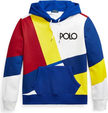 Colorblock Fleece Hoodie