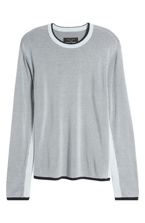 Rag & Bone Harvey Crewneck Cotton Sweater