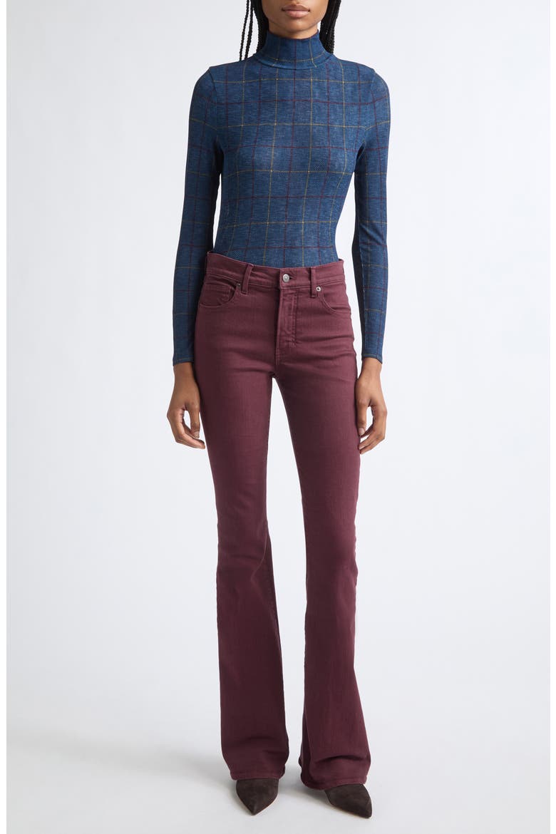 Wyeth Turtleneck, Alternate, color, TEAL MULTI