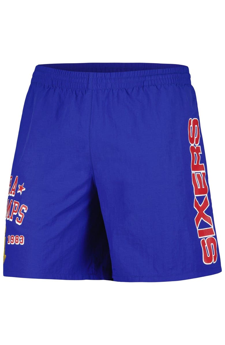 Mitchell & Ness Men's Mitchell & Ness Royal Philadelphia 76ers 1983 NBA Champs Heritage Shorts, Alternate, color, Royal