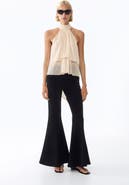H&M Tiered Tie-detail Top