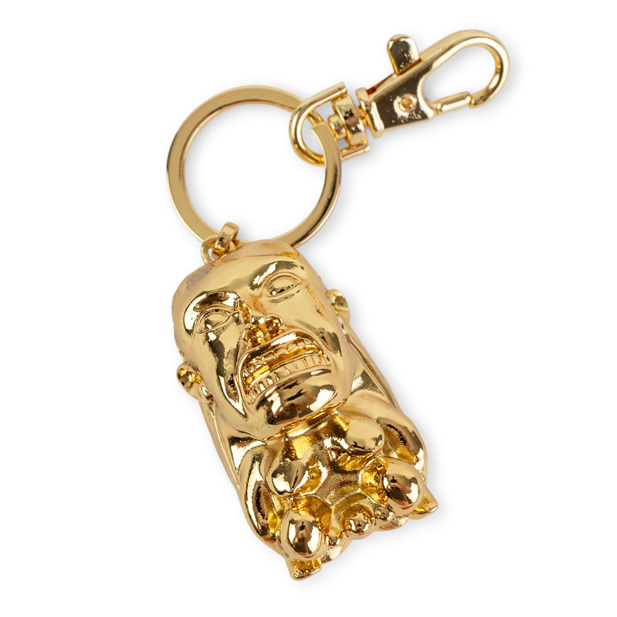 Toynk Indiana Jones and The Raiders Of The Lost Ark Golden Idol 3D Metal Keychain, Main, color, Gold