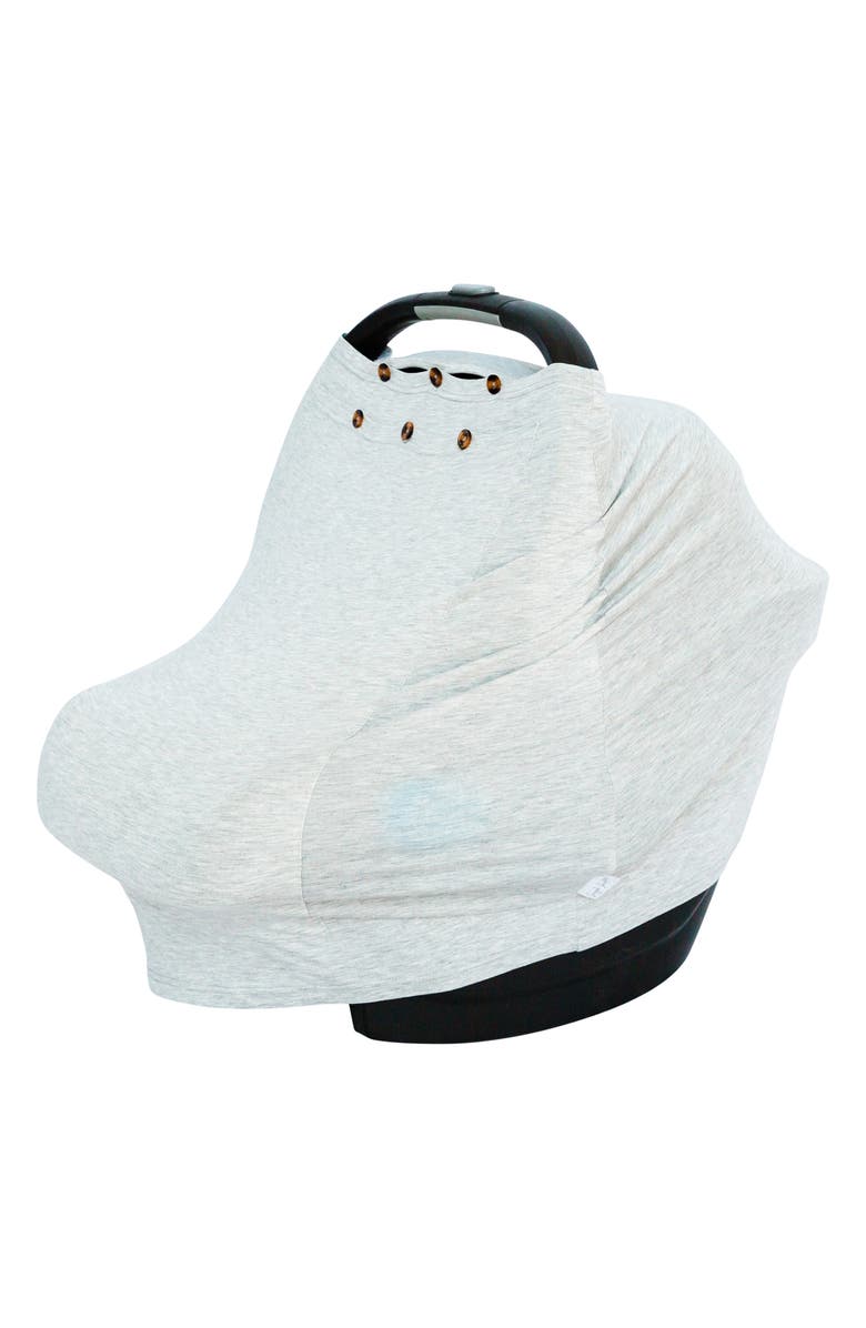 Snuggle Shield Luxe Protection Multiuse Infant Car Seat Cover, Main, color, Heather Grey