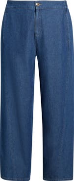 Anne Klein Curved Seam Ankle Jeans