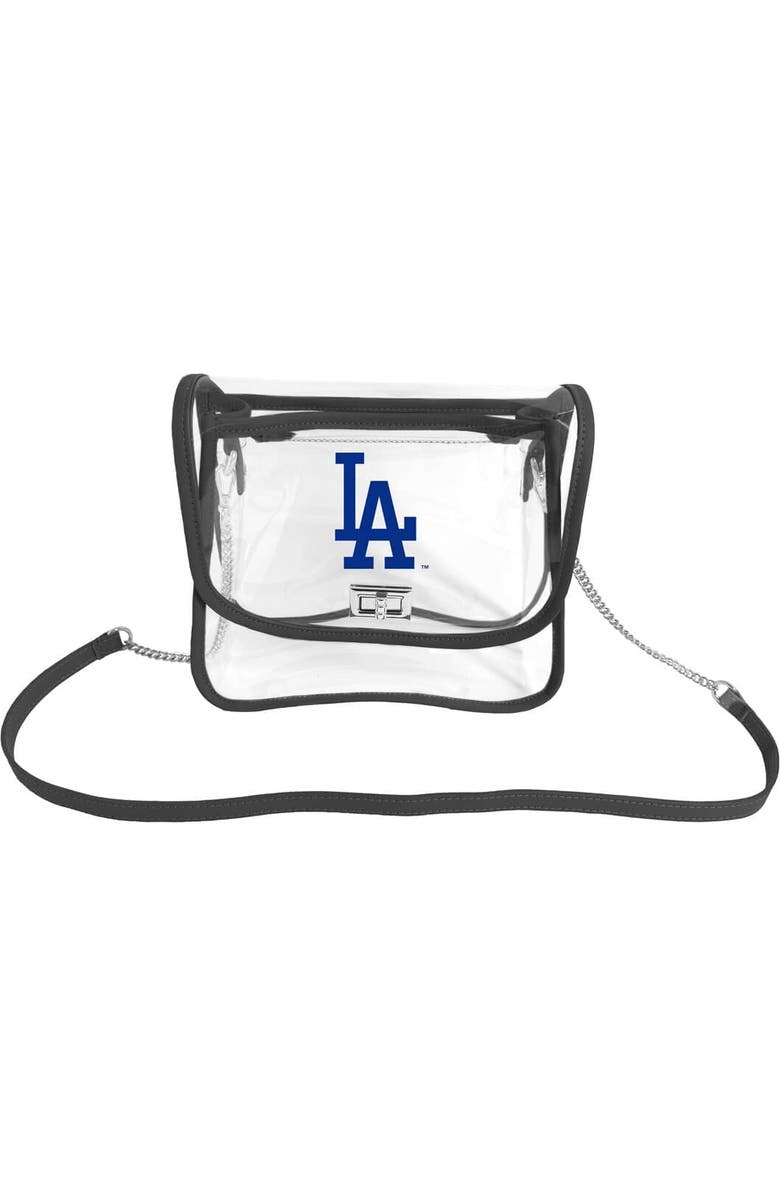 LOGO BRANDS Los Angeles Dodgers Sideline Clear Purse, Main, color, Royal