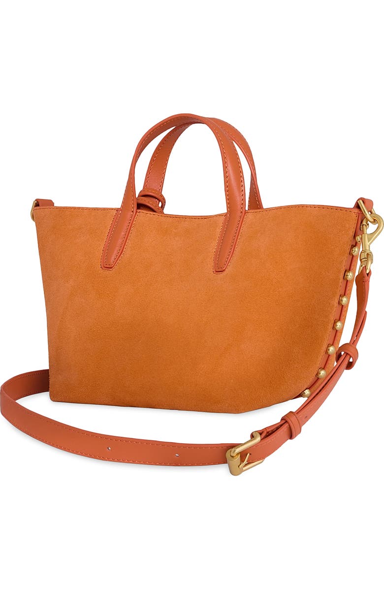 Rebecca Minkoff Small Riley Leather Tote, Alternate, color, Traffico