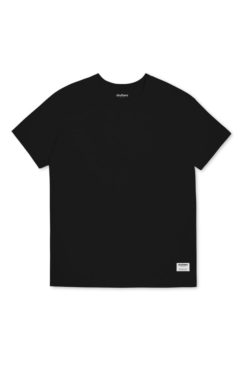 Heavyweight Organic Cotton T-Shirt, Main, color, Caviar