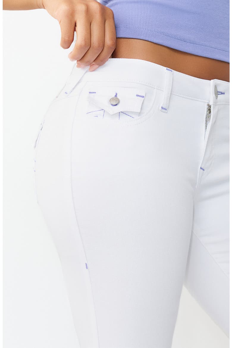 Billie Straight Leg Jeans, Alternate, color, OPTIC WHITE