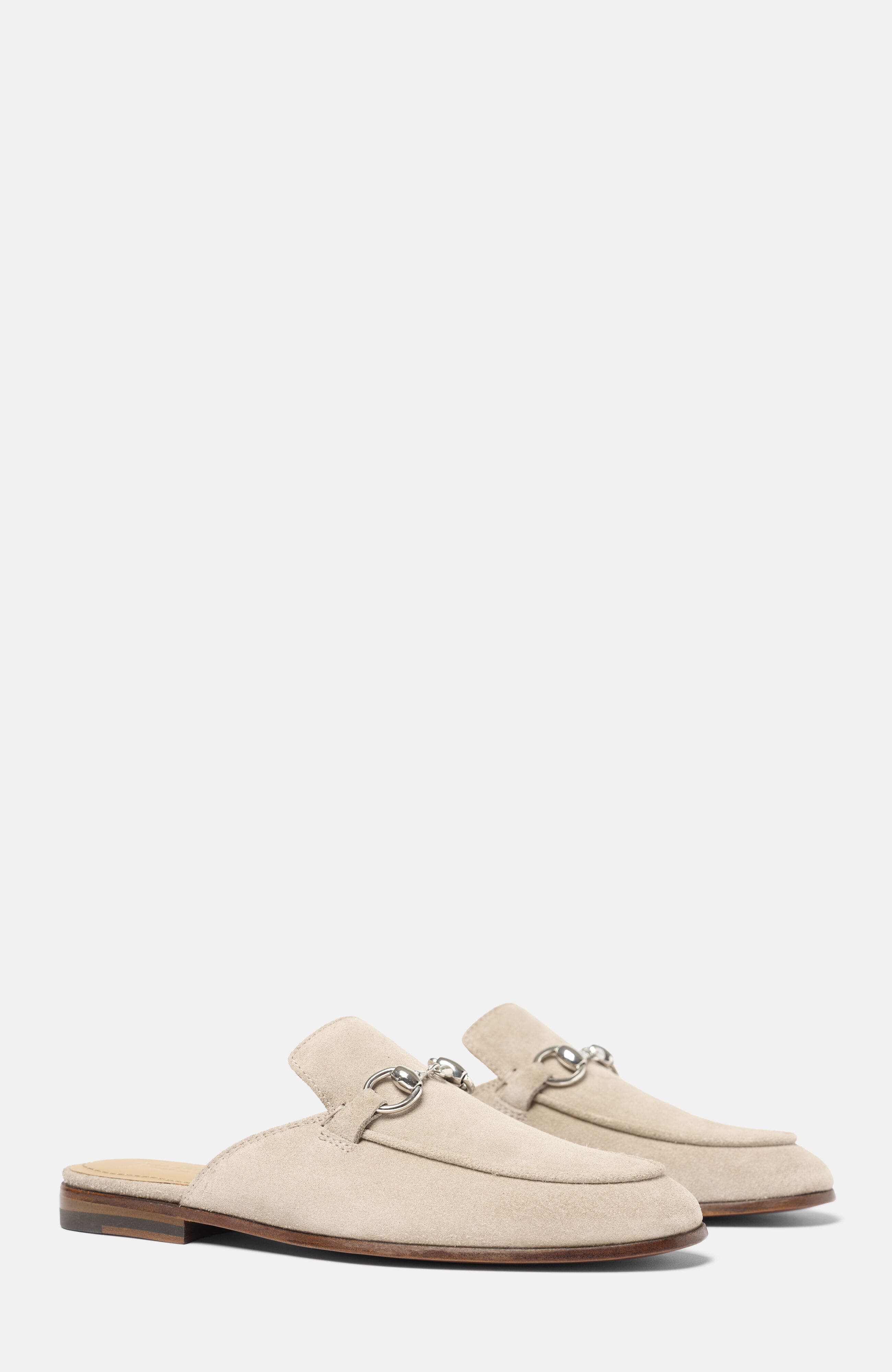 Serena Loafers, Main, color, Sand - Suede