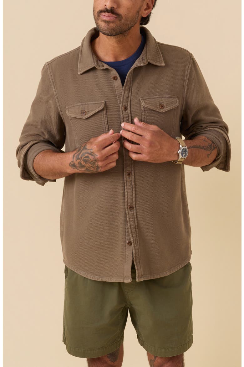 Chroma Blanket Shirt, Alternate, color, KELP BLOOM
