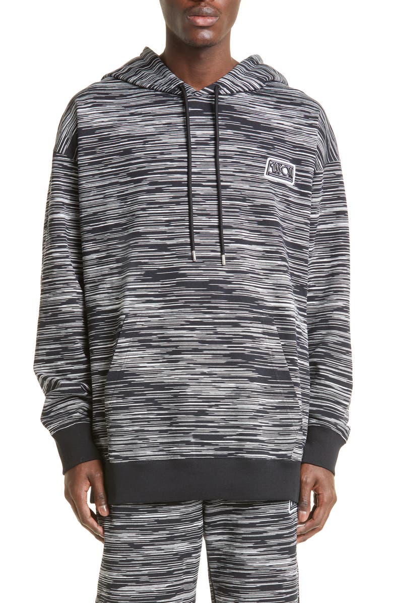 Missoni Space Dye Stripe Hoodie, Main, color, 