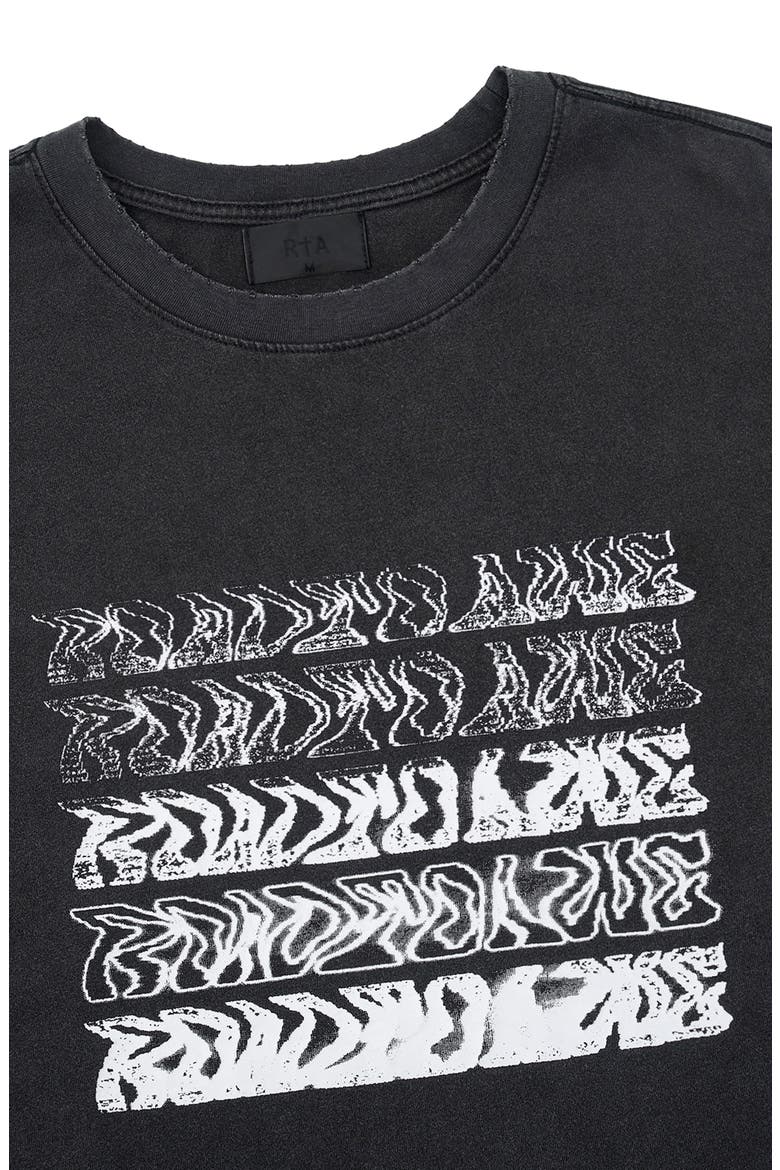Loris Double Layer Long Sleeve Graphic T-Shirt, Alternate, color, BLACK SMOKY