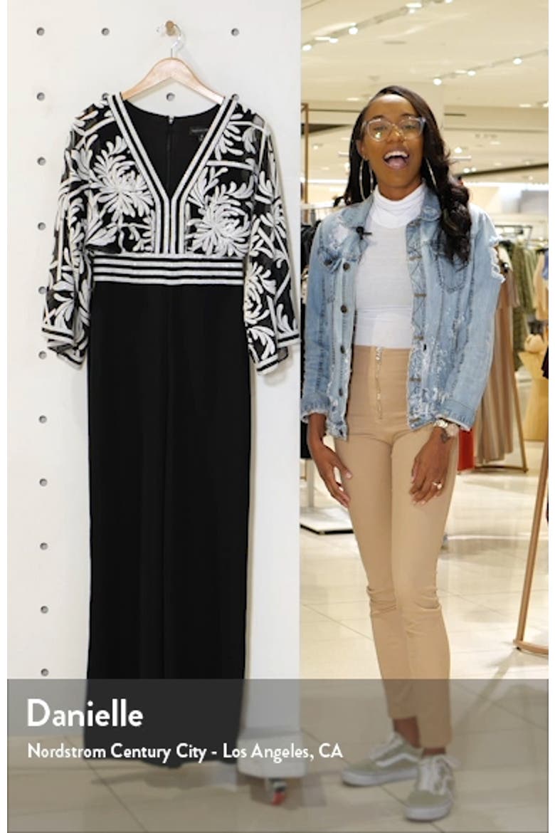 Lace Crepe Jumpsuit video