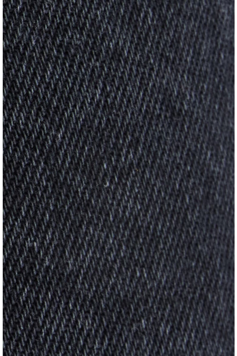 Le De-Nîmes Ovalo Barrel Leg Jeans, Alternate, color, BLACK