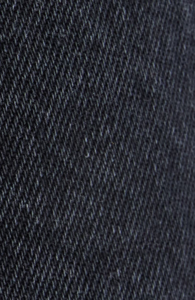 Jacquemus Le De-Nîmes Ovalo Barrel Leg Jeans, Alternate, color, Black