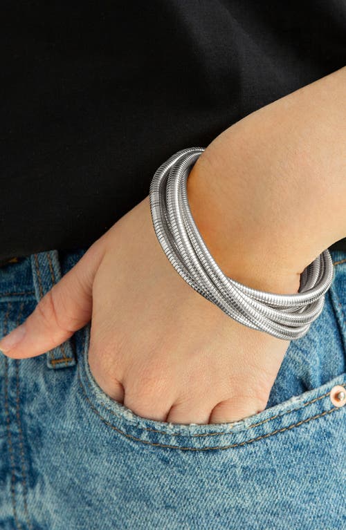 Marlyn Schiff Twisted Omega Chain Stretch Bracelet