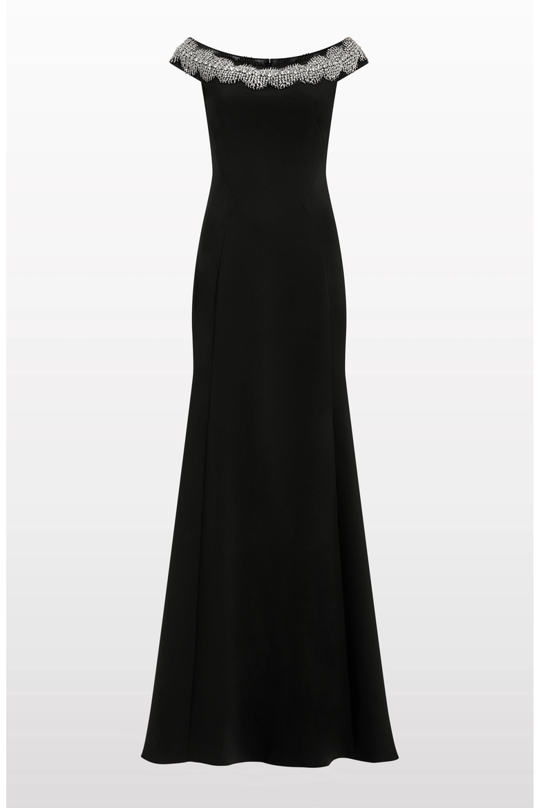 Azalea Gown, Alternate, color, Liquorice