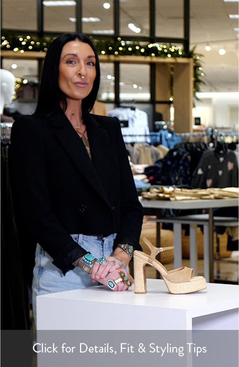 Liandra Platform Sandal, sales video thumbnail